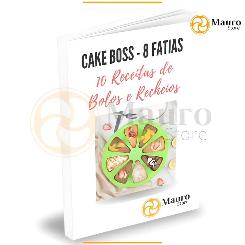 Cake Boss - 8 Fatias de bolo  Separadas + Brinde Exclusivo