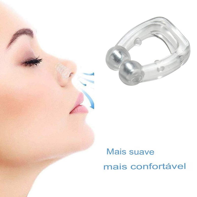 Magnético Anti Ronco Soft Nose - Compre 2 e leva 4
