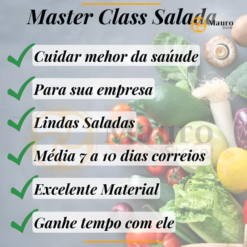 Multifuncional Salada Linha MasterClass + Brinde Exclusivo