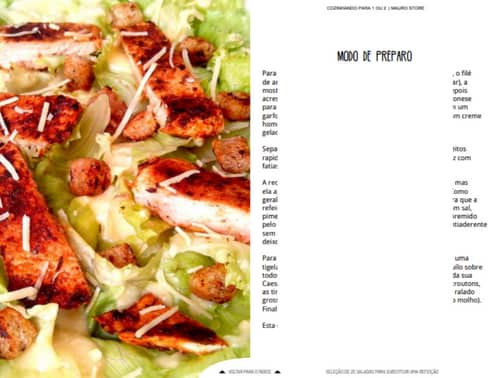 E-book - revista digital 29 receitas de Saladas