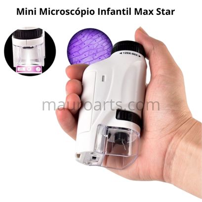 Mini Microscópio Infantil Max Star